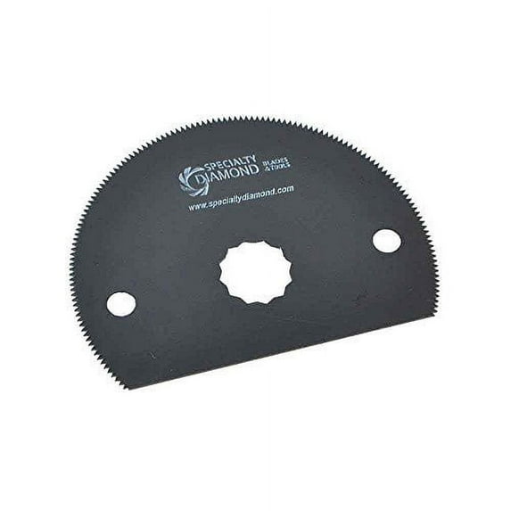 Versa Tool SB1I-D 80mm HSS Semi-Circular Multi-Tool Saw Single Blade Display Pack Fits Fein Multimaster, Rockwell, Sonicrafter, Makita Oscillating Tools