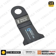 Versa Tool SB50B 45mm Bi-Metal Multi-Tool Saw Blades 50/Pack Fits Fein Multimaster, Rockwell, Sonicrafter, Makita Oscillating Tools