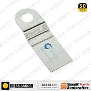 Versa Tool SB50E 30mm Stainless Steel Multi-Tool Saw Blades 50/Pack Fits Fein Multimaster, Rockwell, Sonicrafter, Makita Oscillating Tools