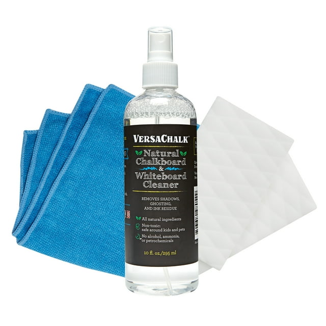 VersaChalk Chalkboard and Whiteboard Cleaning Kit, 10 oz