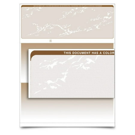 VersaCheck - Form 1000 - Prestige - Tan - 250 Sheets