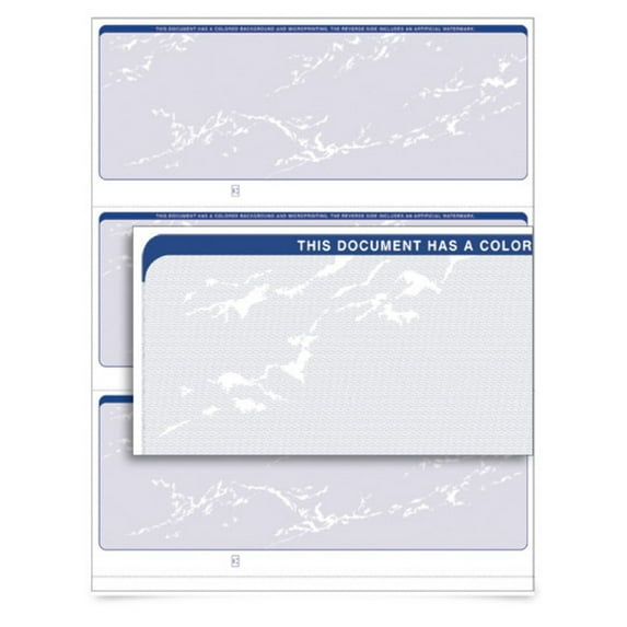 VersaCheck - Form 3000 - Prestige - Blue - 250 Sheets