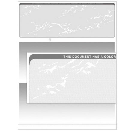 VersaCheck ValueChex - Form #1000 - Grey - Prestige - 500 Sheets