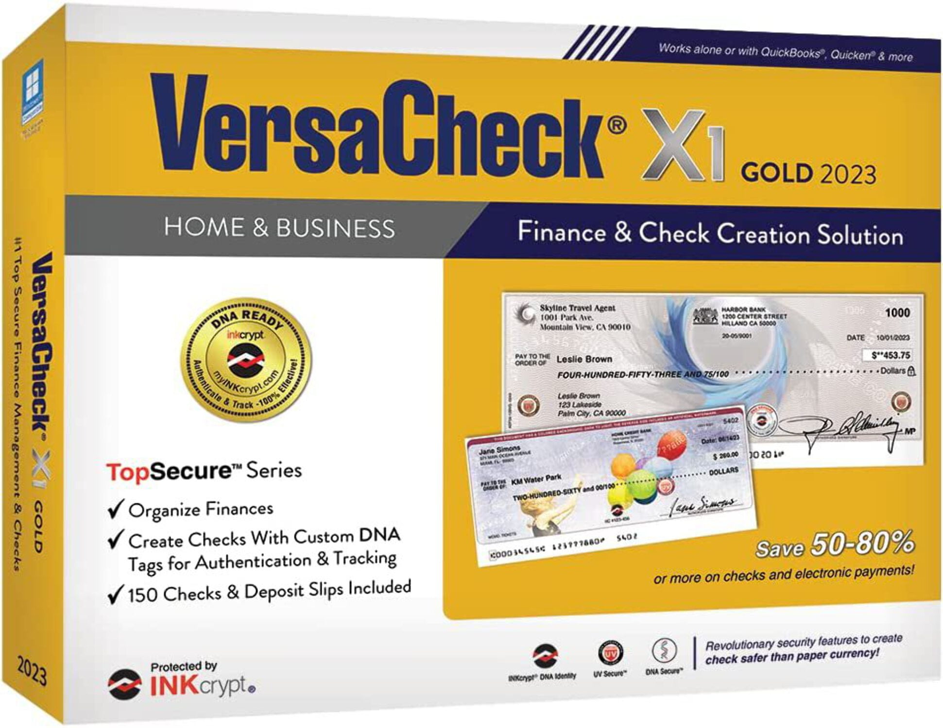 VersaCheck X1 Gold 2023 Finance and Check Creation Software