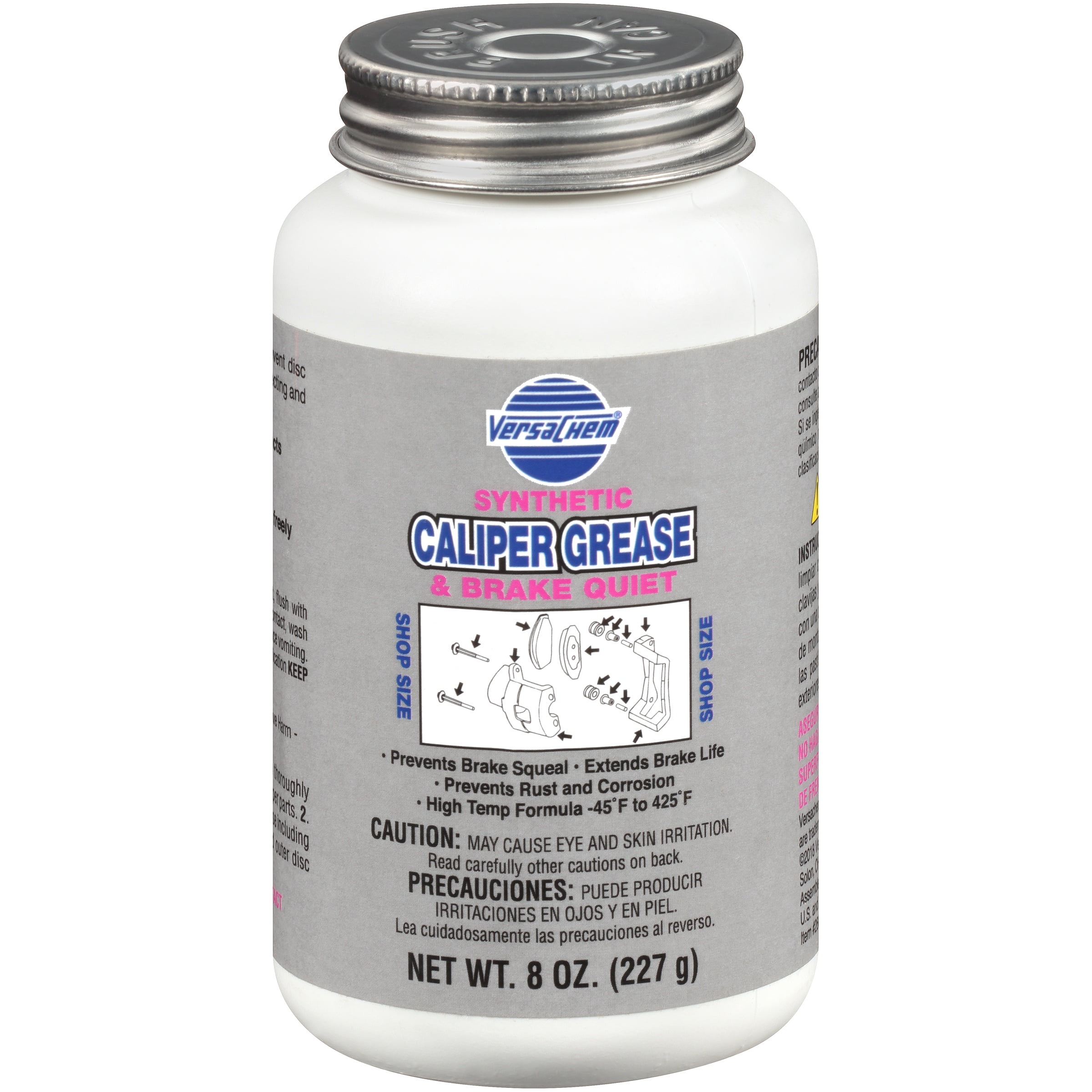 VersaChem 26080 Synthetic Caliper Grease & Brake Quiet 8 oz. Jar