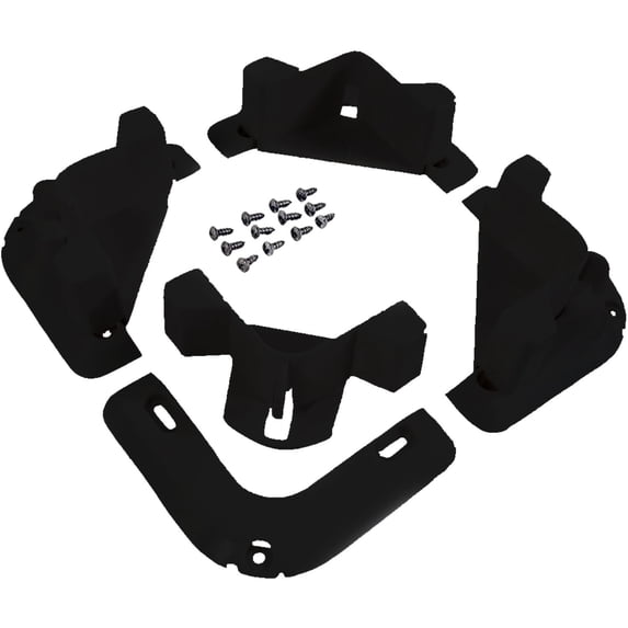 VersaChock Removable Cooler/Cargo Tie Down System Black