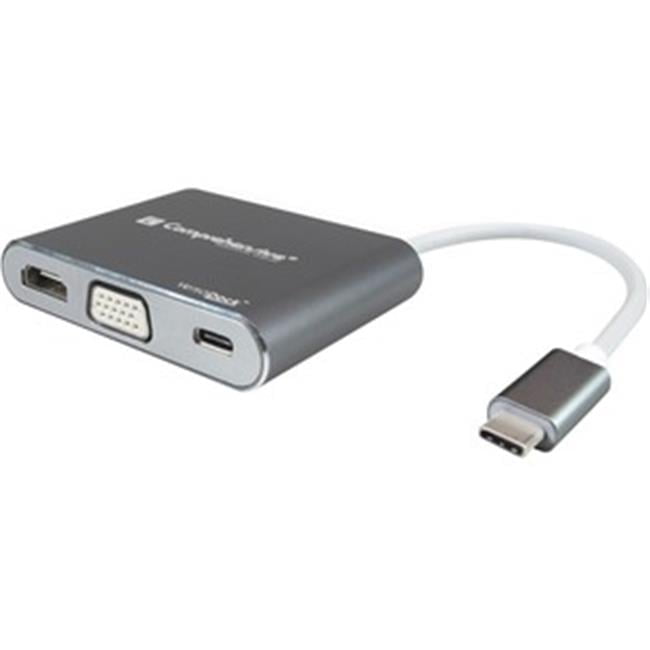 VersaDock USB-C 4K Portable Docking Station with HDMI, VGA, USB 3.0, PD - 60W