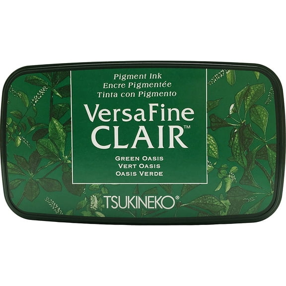 VersaFine Clair Ink Pad-Green Oasis