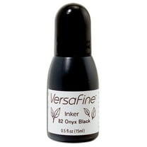 VersaFine Pigment Ink Refill .5oz-Onyx Black