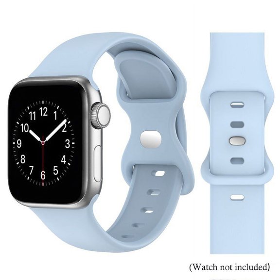 VersaFit Sport Band - Universal Silicone Waterproof Replacement Strap for Apple Watch Series - Comfortable, Stylish, and Ultra-Durable - Compatible with All Sizes - Perfect Fit for Women and Men