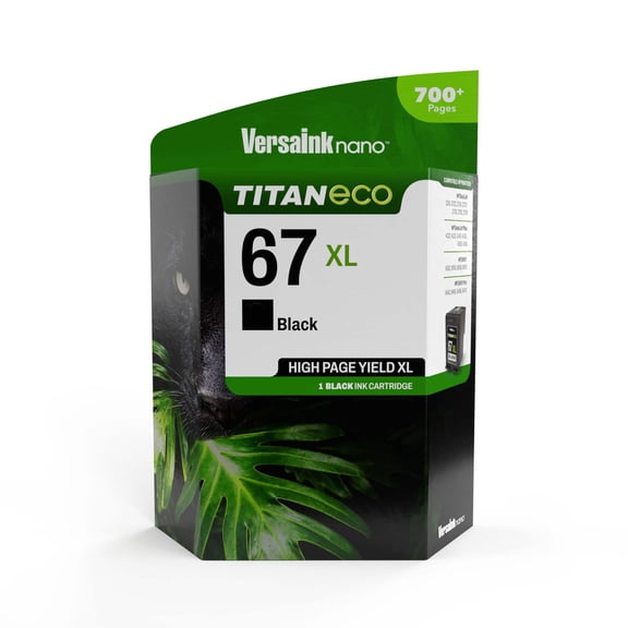 VersaInk-nano 67 XL Titan ECO Black Ink Cartridge