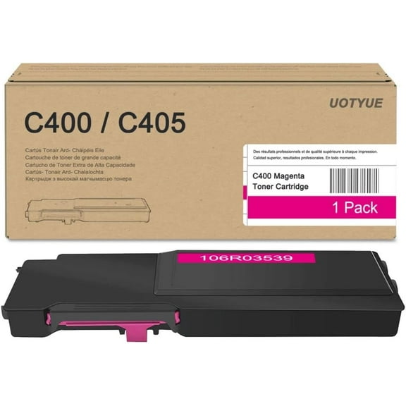 VersaLink C400/C405 Magenta High Capacity Toner Cartridge (1-Pack) - Compatible 106R03539 Toner Replacement for Xerox VersaLink C405DN C400 C400D C400DN C405 C405N Printer