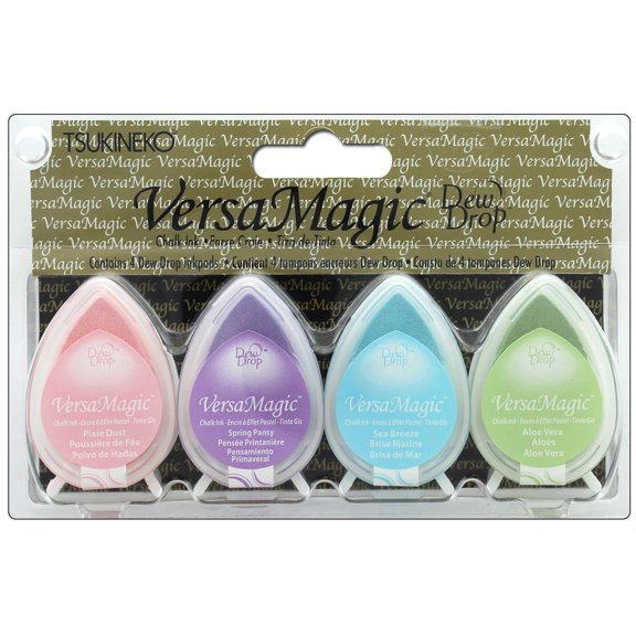 VersaMagic Dew Drop Chalk Pigment Ink Set Pastel
