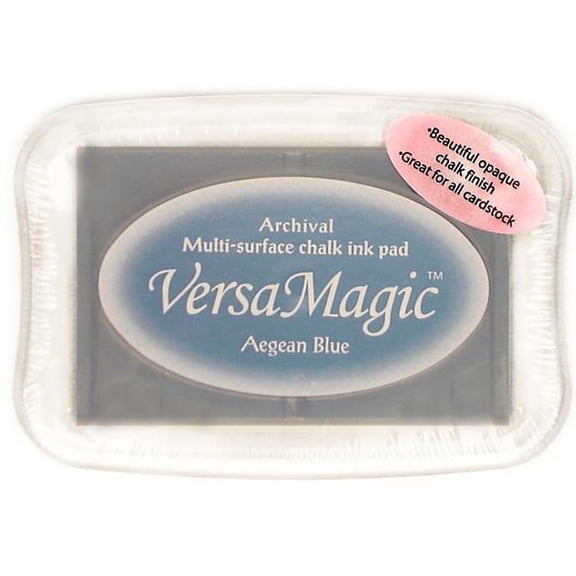 VersaMagic Pigment Ink Pad Large Aegean Blue