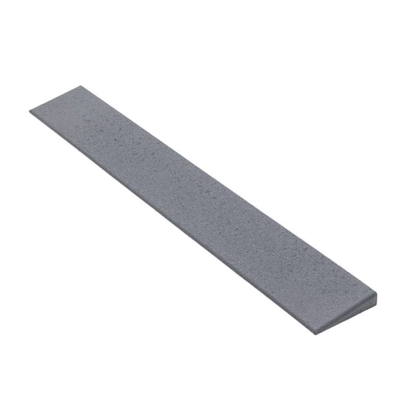 1in Doorway Threshold Ramp for Wheelchair, 800 lb Cap, High-Density Composite, Silver Spring