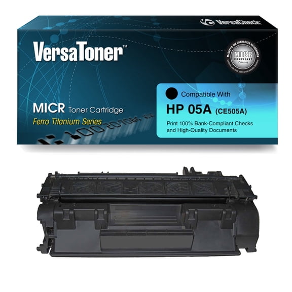 VersaToner - 05A (CE505A) - Black MICR Compliant