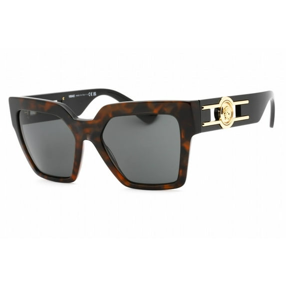 Versace 0VE4458 542987 Women's Havana Plastic Frame Sunglasses