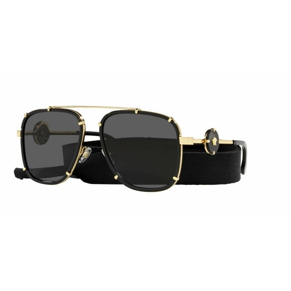Versace 2233 Sunglasses 143887 Black