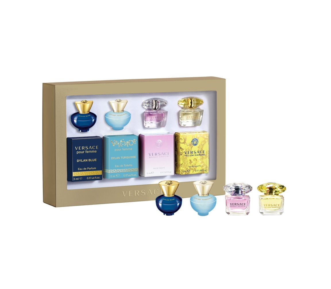 Versace pour Femme セット Amazon.com : Versace Gifts & Sets Womens Mini Set (Crystal
