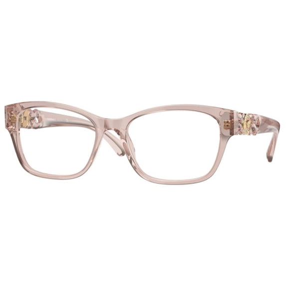 Versace Acetate Womens Cat-Eye Eyeglasses 54mm