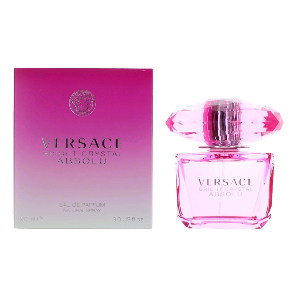 Versace Bright Crystal Absolu Eau De Parfum, Perfume for Women, 3 oz - image 1 of 3