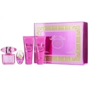 Versace Bright Crystal Absolu by Versace, 4 Piece Gift Set for Women