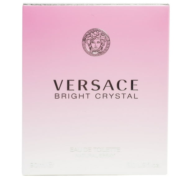 Versace Bright Crystal Eau De Toilette 3.0 oz Pack of 2