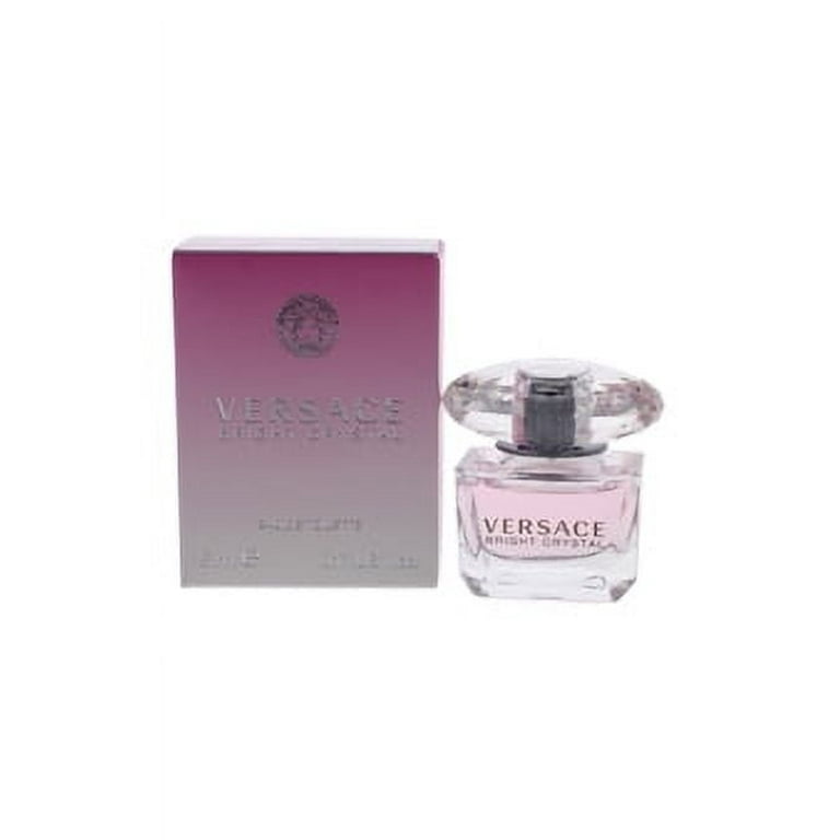 Versace Bright Crystal Eau De Toilette Mini , Perfumes, 0.17 oz 