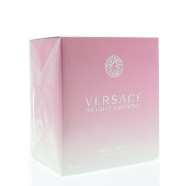Versace Bright Crystal Eau De Toilette Spray, Perfume for Women, 3 oz