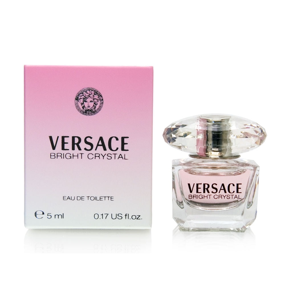 VERSACE Bright Crystal Empty 3.0 fl oz Perfume Bottle Made In