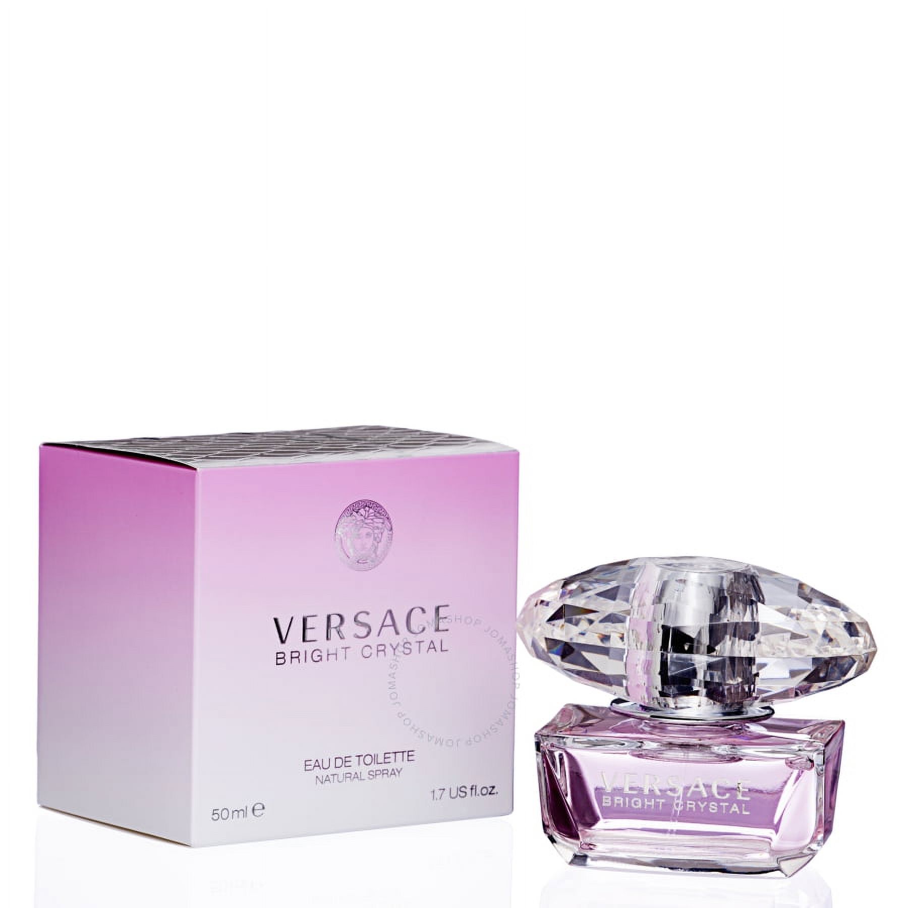 Versace Bright Crystal Eau de Toilette, Perfume for Women, 1.7 Oz - image 1 of 2