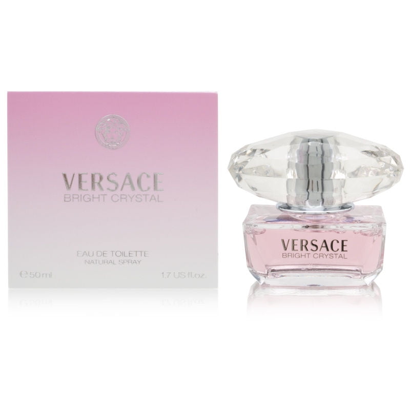 Versace Bright Crystal Eau de Toilette, Perfume for Women, 1.7 Oz ...