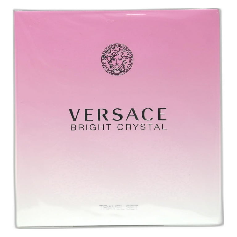【 新品未使用 VERSACE Bright Crystal ギフトセット 】 Versace Bright Crystal Women's Box 50 ML EDT + 100 ML Body