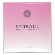 Versace Bright Crystal 1.7 oz EDT Spray Womens Perfume+ 3.4 Lotion Gift Set NIB