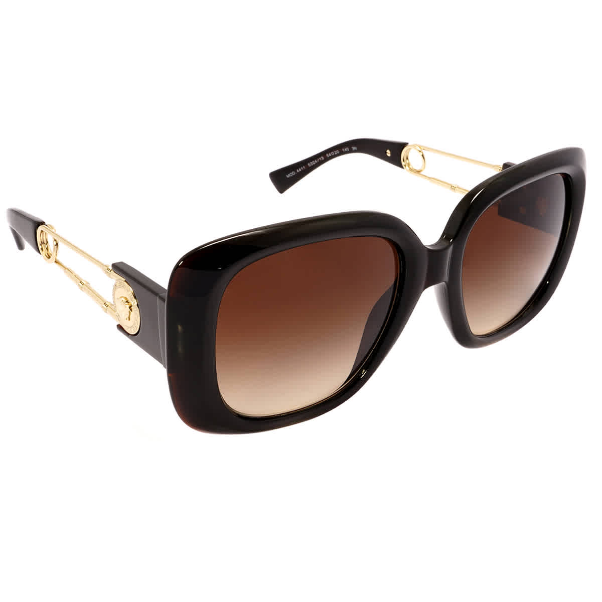 Versace VE4445F 54 Dark Orange & Opal Beige Sunglasses