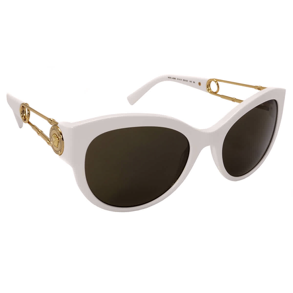 Versace 4389 Sunglasses 314/3 White - Walmart Business Supplies display picture 3