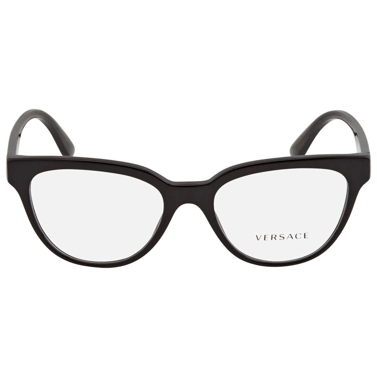  Versace VE3315 GB1 Eyeglasses Black Cat Eye Women Black VE3315 Eyeglasses | Nationwide Vision main image 3