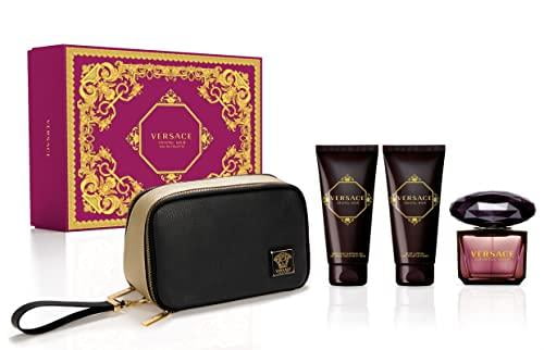 Versace crystal noir gift set hot sale