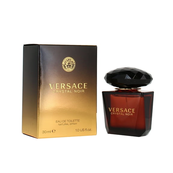 Versace Crystal Noir Eau De Toilette, Perfume for Women, 1.0 Oz
