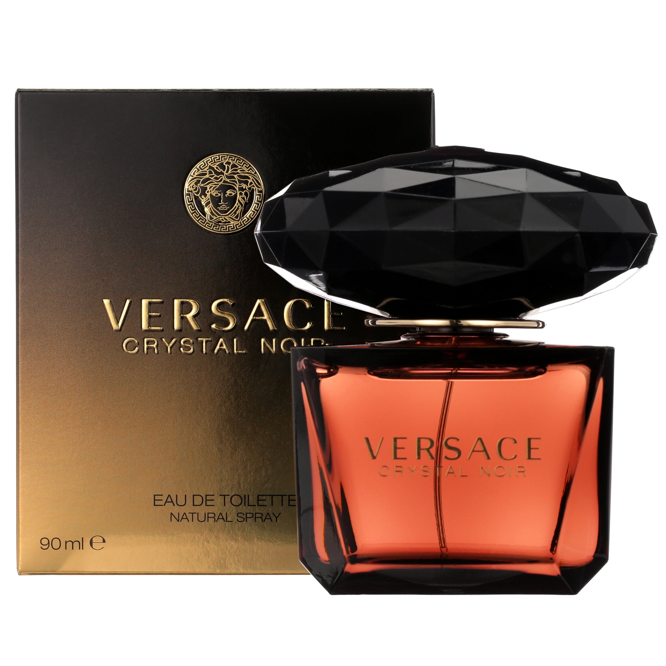 Crystal Noir Eau De Toilette Spray By Versace - 3 oz Crystal Noir Eau De Toilette Spray By Versace - 3 oz