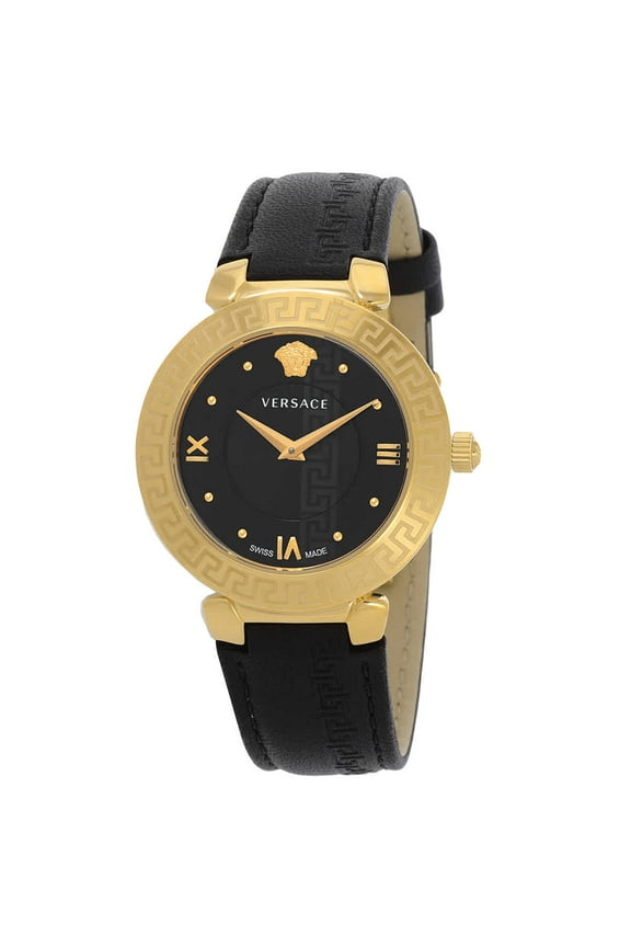 Daphnis Quartz Black Dial Ladies Watch V16050017
