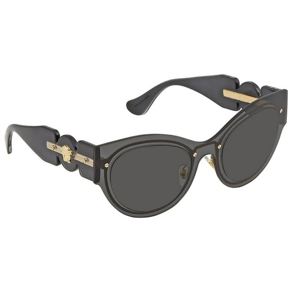 Versace Dark Gray Cat Eye Ladies Sunglasses VE2234 100287 53