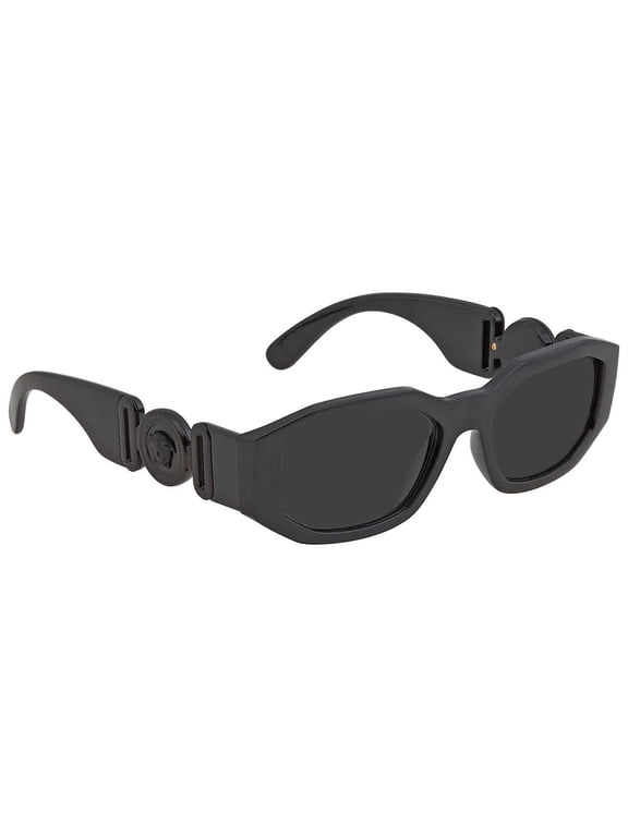 Dark Gray Geometric Adult Unisex Sunglasses VE4361 536087 53