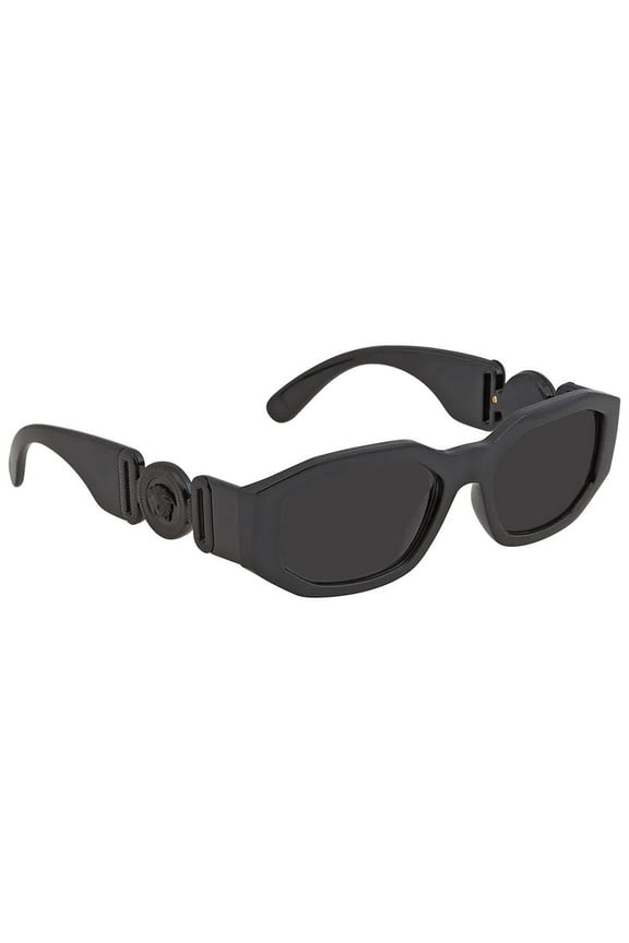 Dark Gray Geometric Adult Unisex Sunglasses VE4361 536087 53