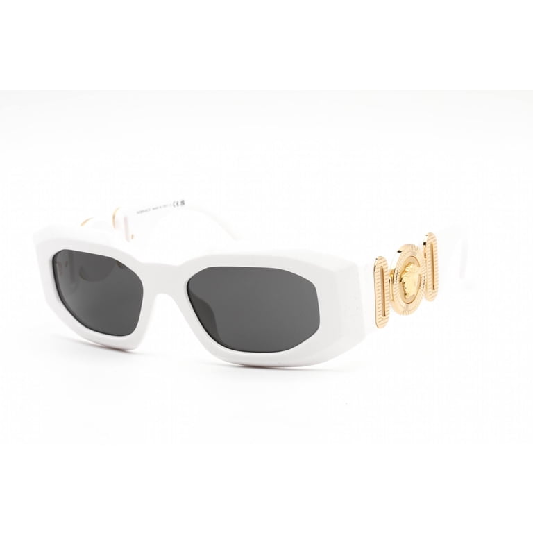 NEW VERSACE WHITE SUNGLASSES - 53mm VERSACE VE4409 314/87 53mm White Dark Grey Women main image 4
