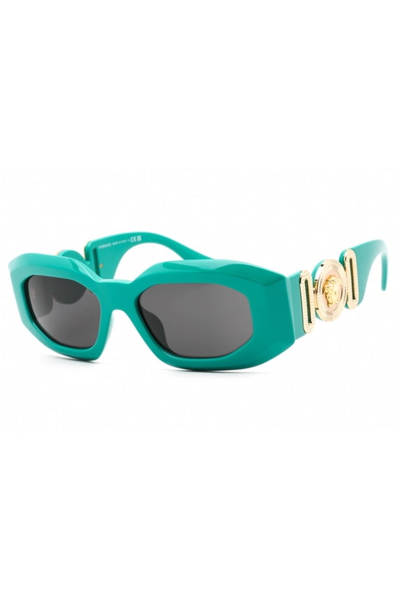 VE 4425U Plastic Unisex Irregular Sunglasses Turquoise 54mm Adult