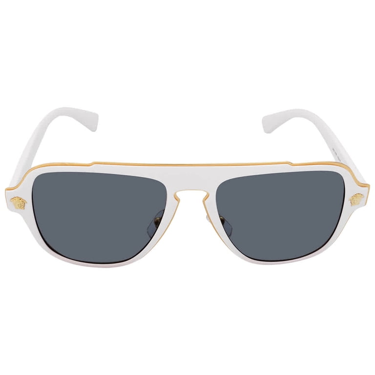 Versace VE 2199 Plastic Unisex Geometric Sunglasses White  display picture 2