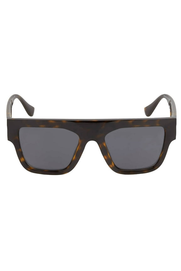 VE 4430U Plastic Unisex Rectangle Sunglasses Havana 53mm Adult