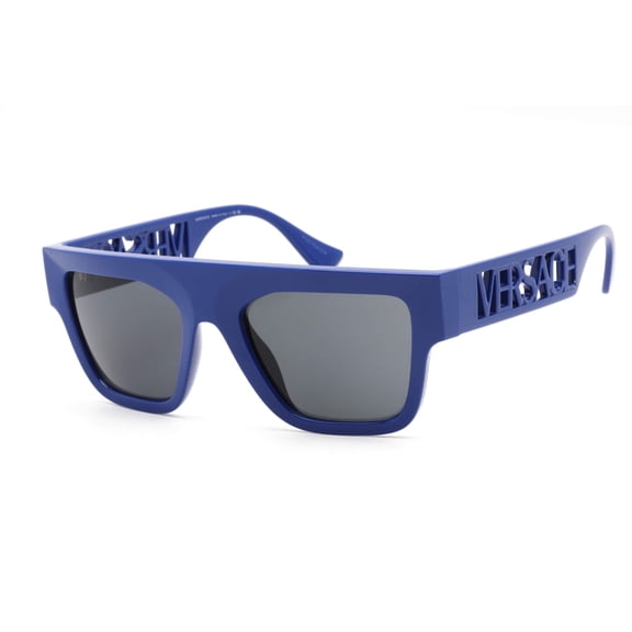 Versace VE4430U 529487 Unisex Blue Plastic Square Frame Sunglasses