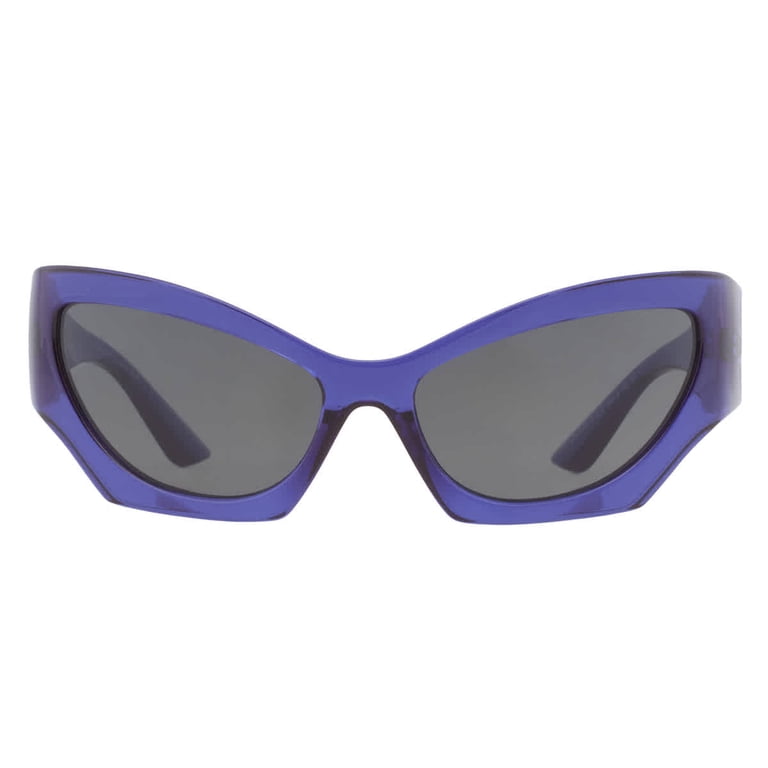 Versace Dark Grey Cat Eye Ladies Sunglasses VE4450 541987 60  display picture 3